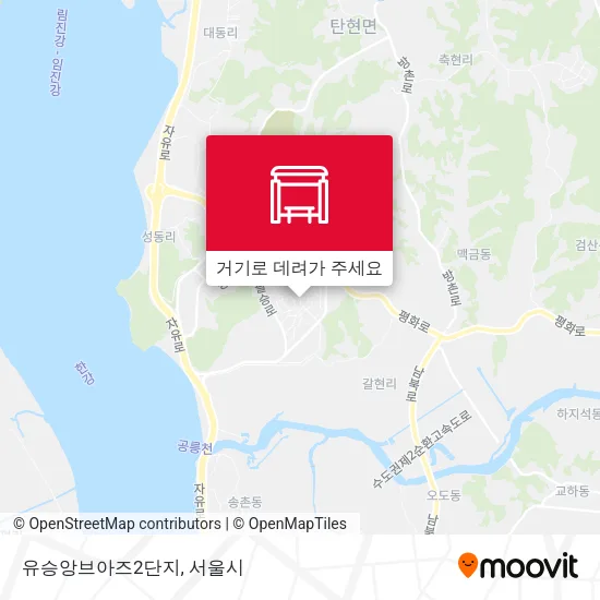 유승앙브아즈2단지 지도