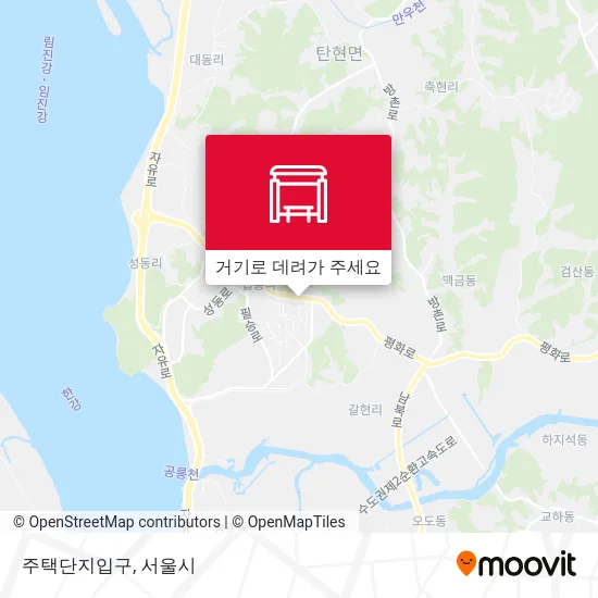 주택단지입구 지도