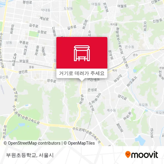 부원초등학교 지도