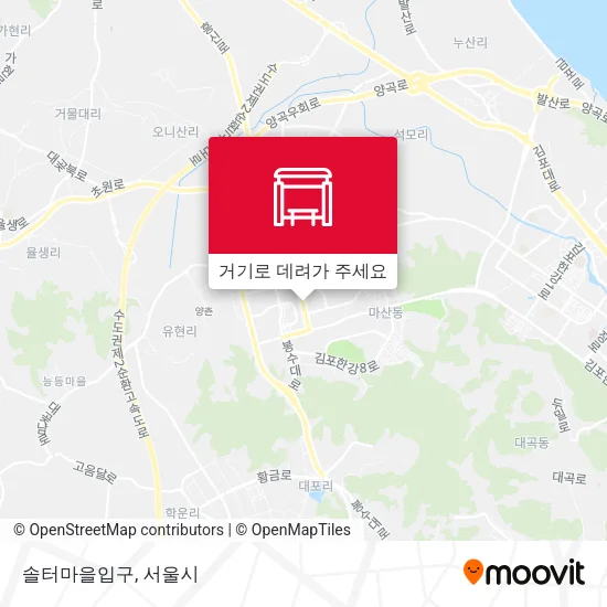 솔터마을입구 지도