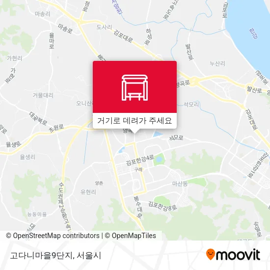 고다니마을9단지 지도