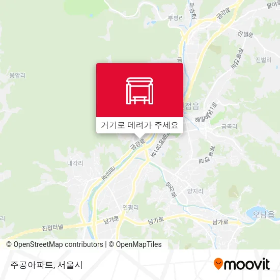 주공아파트 지도
