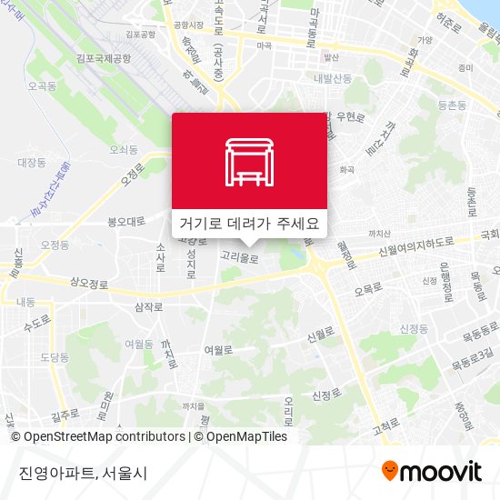 진영아파트 지도