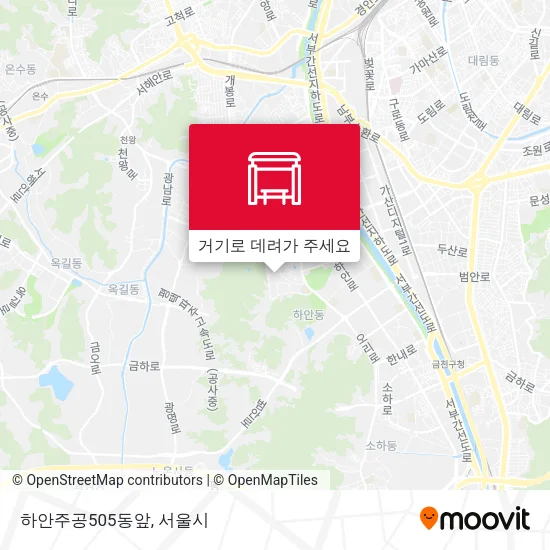 하안주공505동앞 지도
