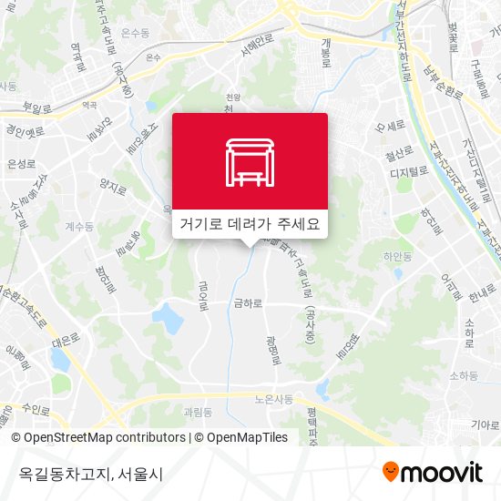 옥길동차고지 지도