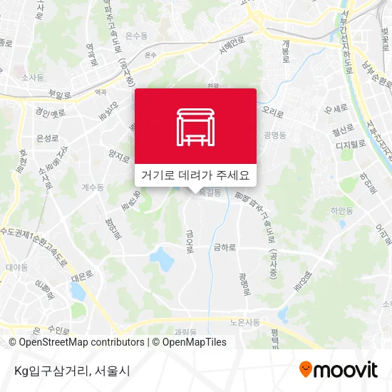Kg입구삼거리 지도