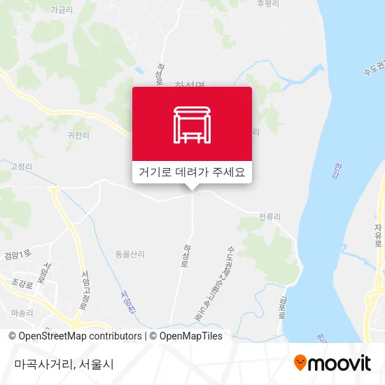마곡사거리 지도