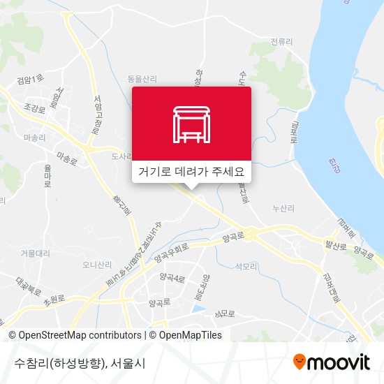수참리(하성방향) 지도