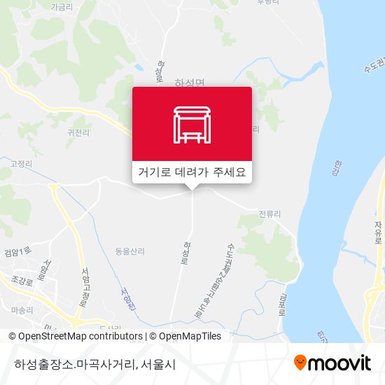 하성출장소.마곡사거리 지도