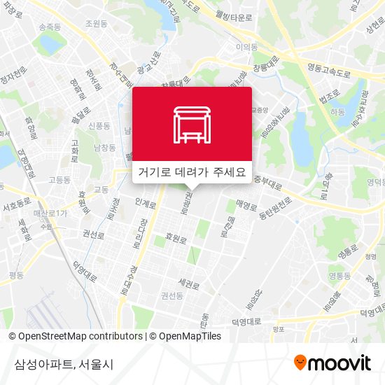 삼성아파트 지도