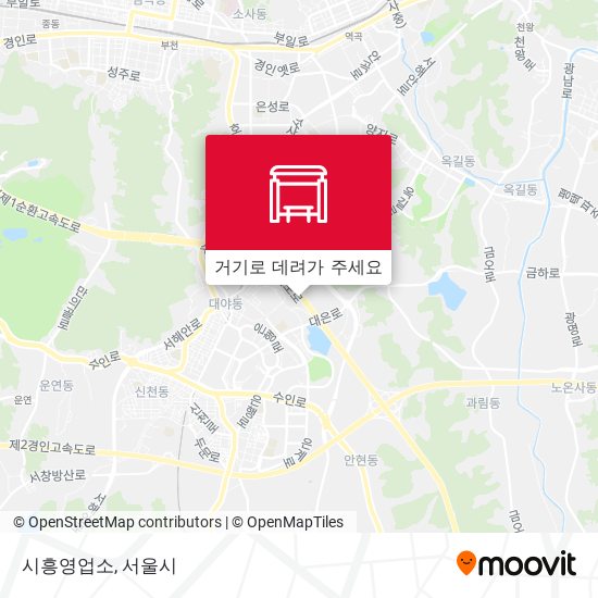 시흥영업소 지도