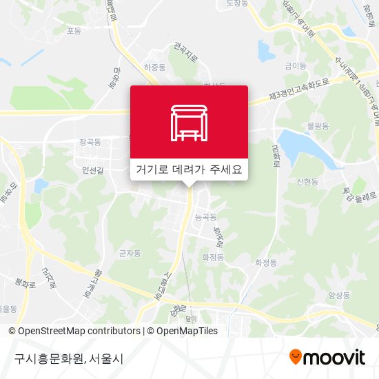 구시흥문화원 지도