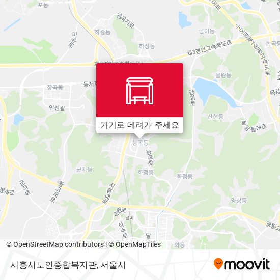 시흥시노인종합복지관 지도