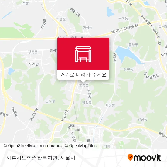 시흥시노인종합복지관 지도