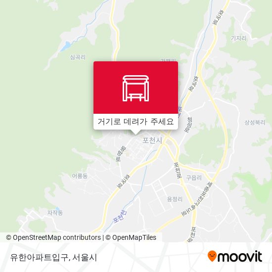 유한아파트입구 지도
