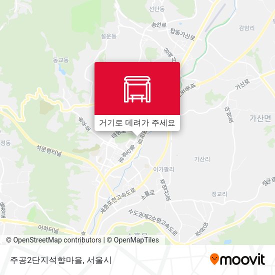 주공2단지석향마을 지도