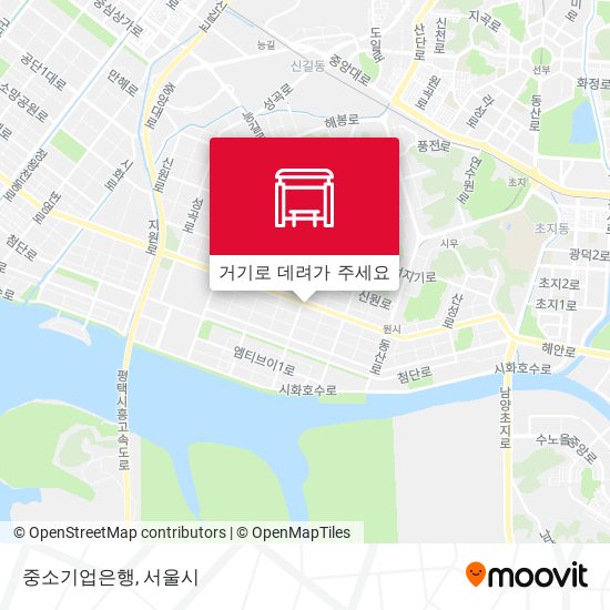 중소기업은행 지도