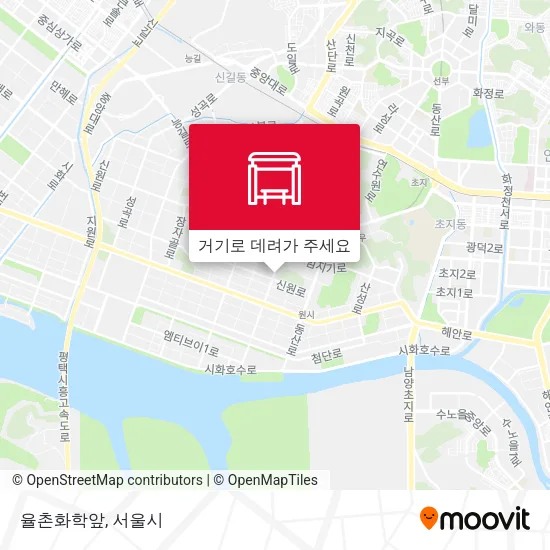 율촌화학앞 지도
