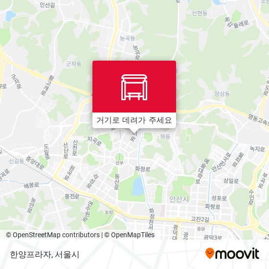 한양프라자 지도