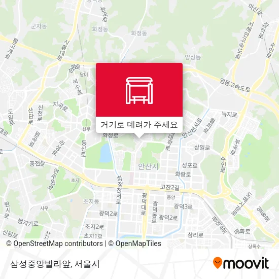 삼성중앙빌라앞 지도