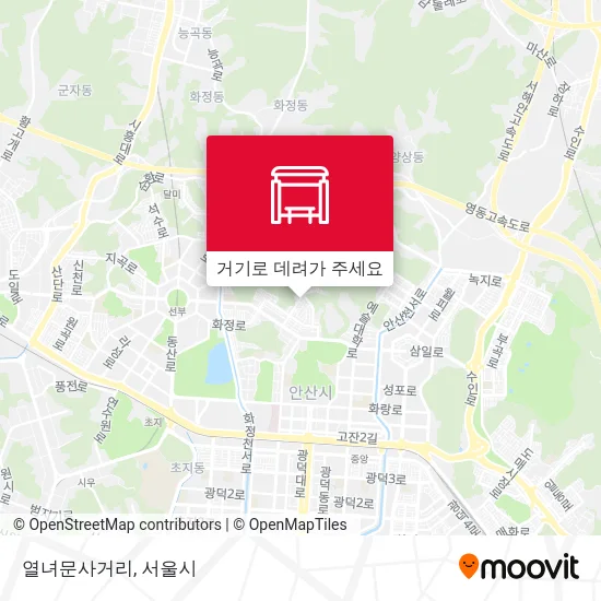 열녀문사거리 지도