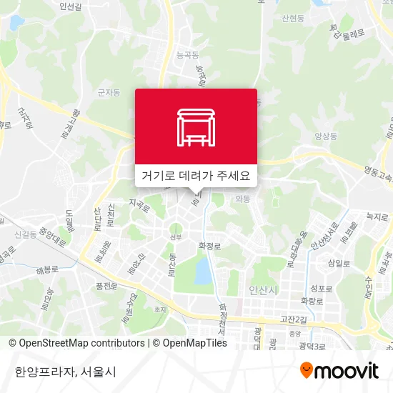 한양프라자 지도