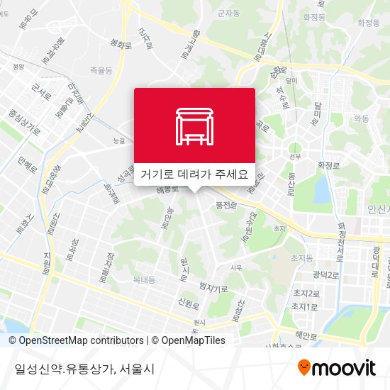 일성신약.유통상가 지도
