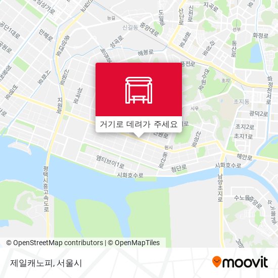 제일캐노피 지도