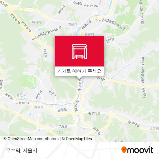 무수막 지도