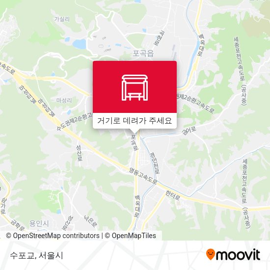 수포교 지도