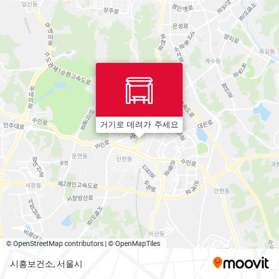 시흥보건소 지도