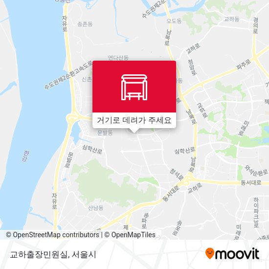 교하출장민원실 지도