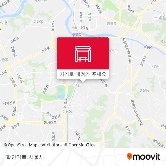 할인마트 지도