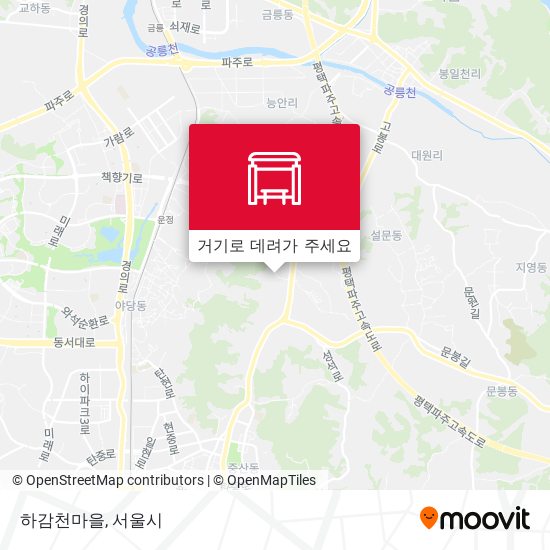 하감천마을 지도