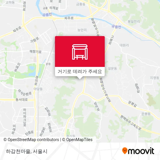 하감천마을 지도