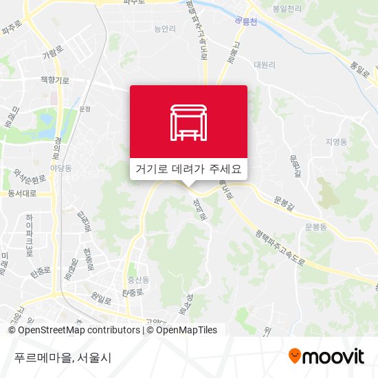 푸르메마을 지도