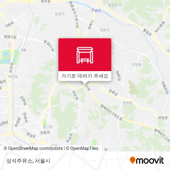 성석주유소 지도