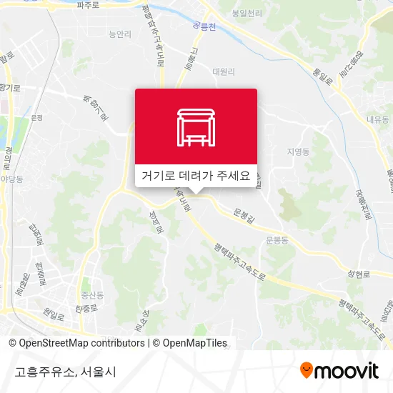고흥주유소 지도