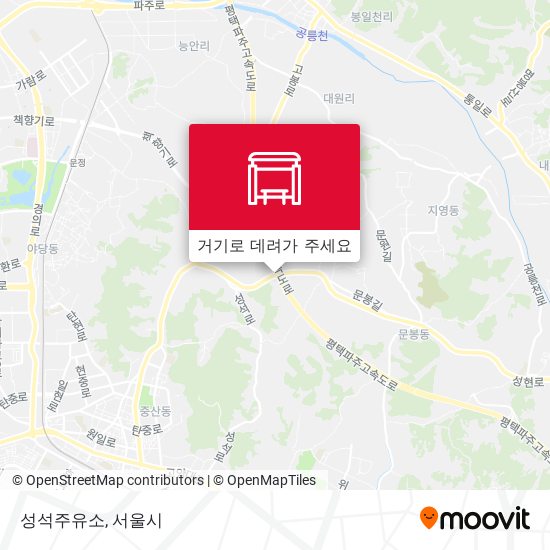 성석주유소 지도