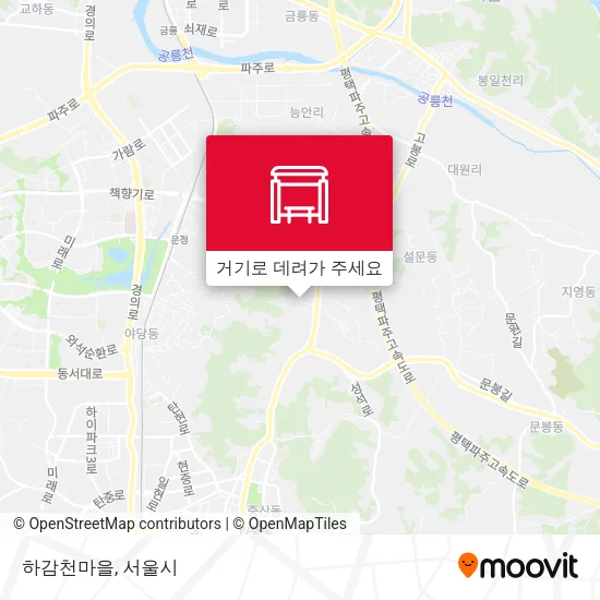 하감천마을 지도
