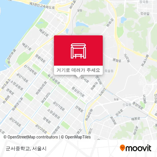 군서중학교 지도