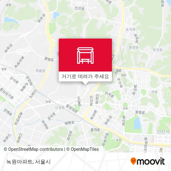 녹원아파트 지도