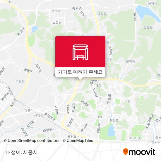 대쟁이 지도