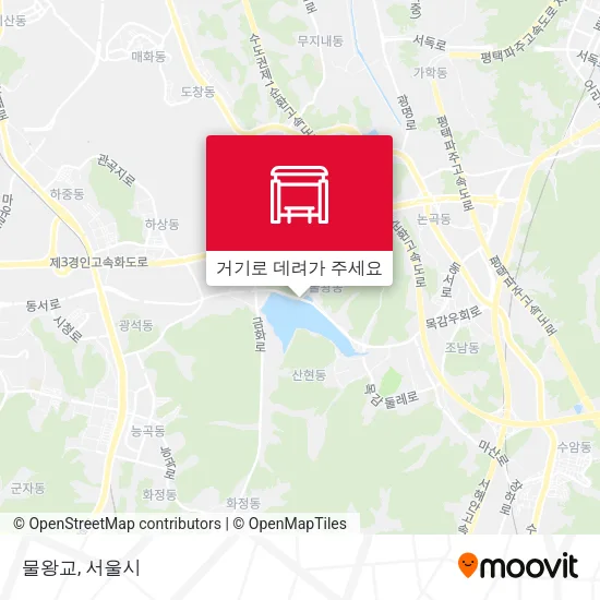 물왕교 지도