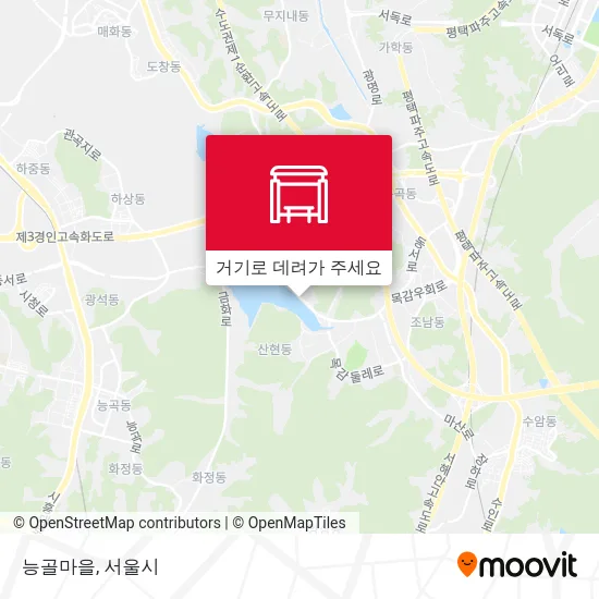 능골마을 지도