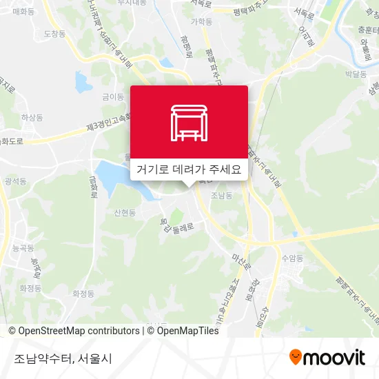 조남약수터 지도