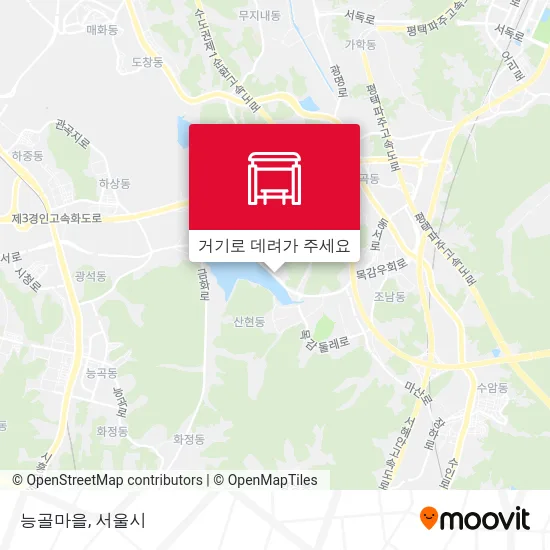 능골마을 지도