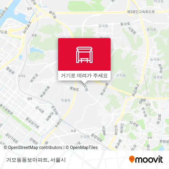 거모동동보아파트 지도