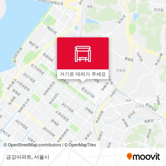 금강아파트 지도