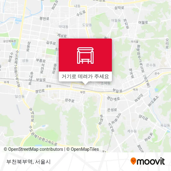 부천북부역 지도